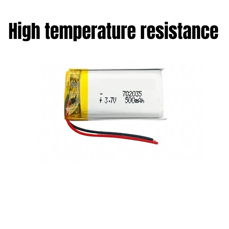 Obrázek 4: 3.7V 500mah 702035 palubní kamera dobíjecí baterie