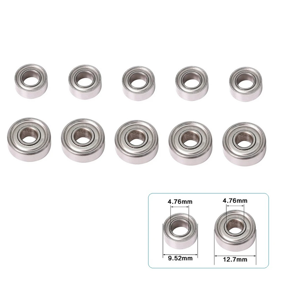 Router Bits Top Mounted Ball Bearings Guide For Router Bit Bearing Repair Steel Milling Cutter Heads Replacement Repairing Tool