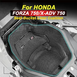 Per HONDA XADV 750 FORZA 750 scatola di immagazzinaggio del motociclo sedile secchio fodera cuscino antiurto rumore anomalo prevenire graffi