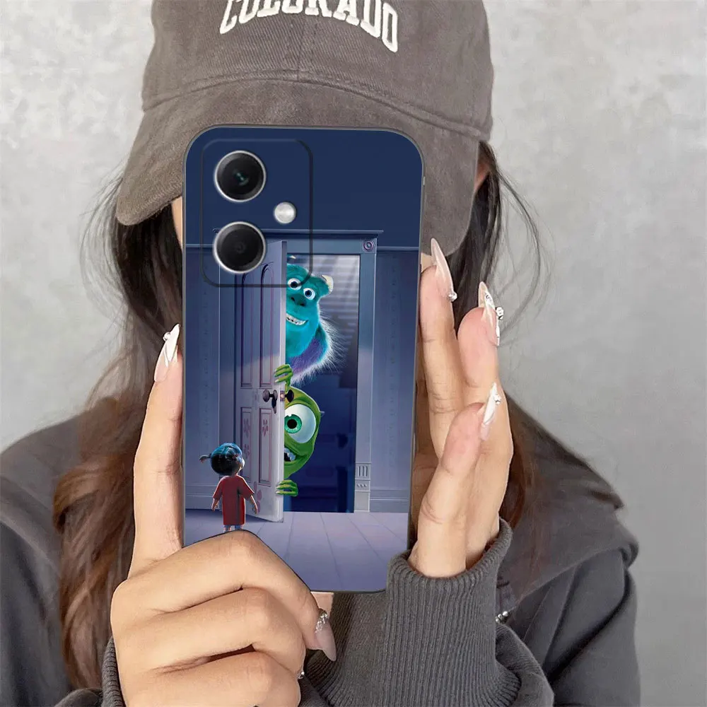 Monster Inc Sully Boo غطاء جراب هاتف ل Redmi ملاحظة 14 13 12 12S 11 11T 11S 10 9T 9S 9 8T Pro 5G 4G غطاء من السيليكون Funda Shell
