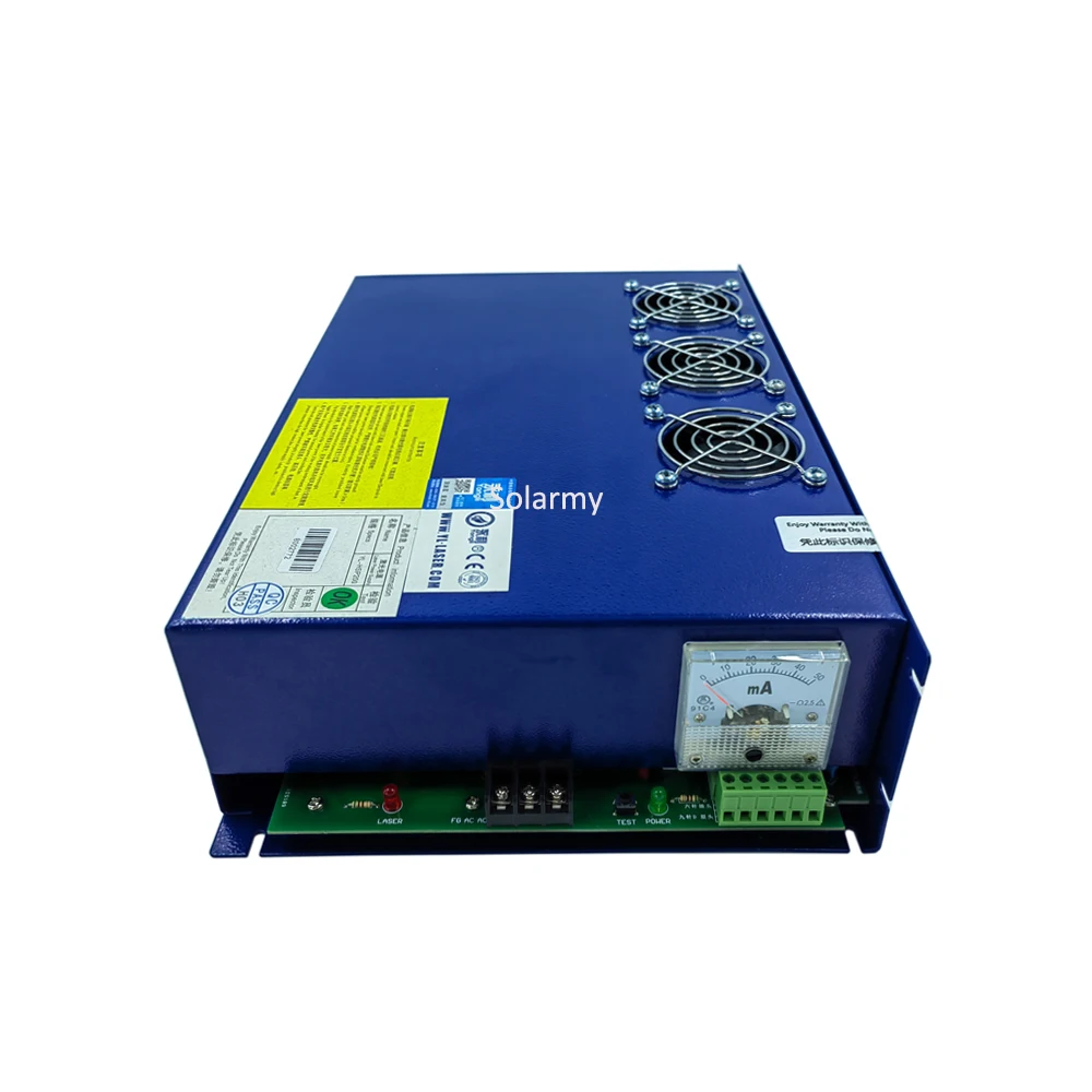 Original Yongli 200W CO2 Laser Power Supply Blue Color YL-HSP200 Power Source For DLT Series DLT300 Laser Tube