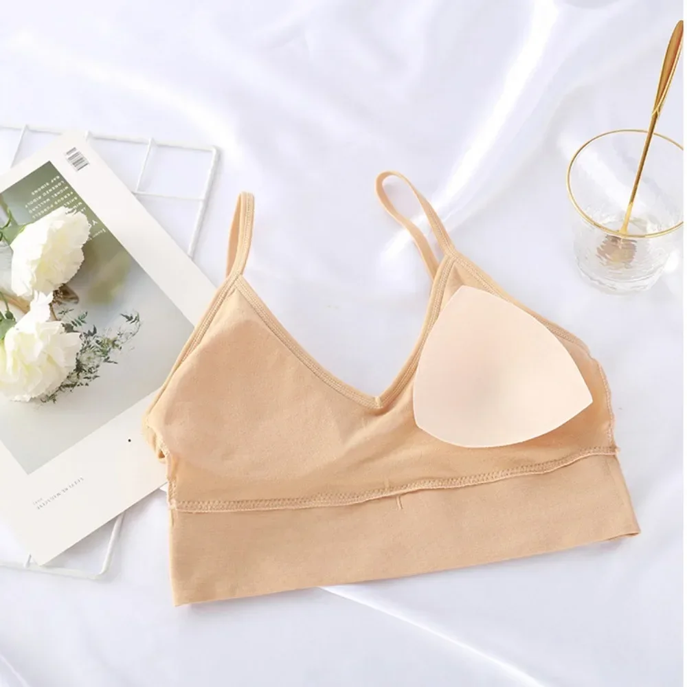 Women Sexy Bra Fitness Top Seamless Yoga Bra Black White Running Yoga Gym Crop Top Female Push Up Sports Bra Top image 5