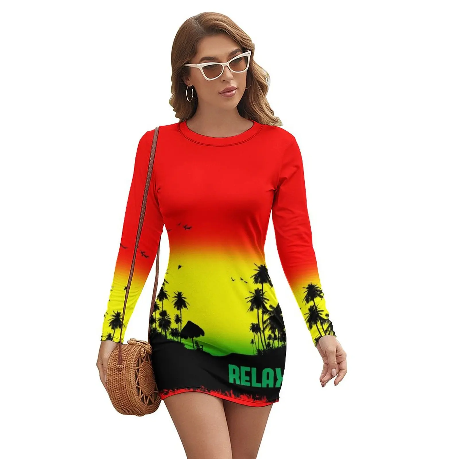 

Rasta Relax Long-sleeved Dress elegant dress summer outfits for women 2024