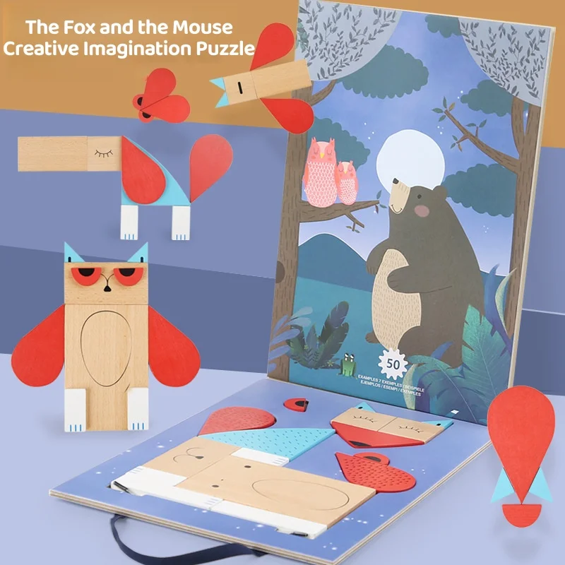 

Креативные строительные блоки в виде лесных животных: создавайте формы, рассказывайте истории — развивайте воображение в очень увлекательном способе!