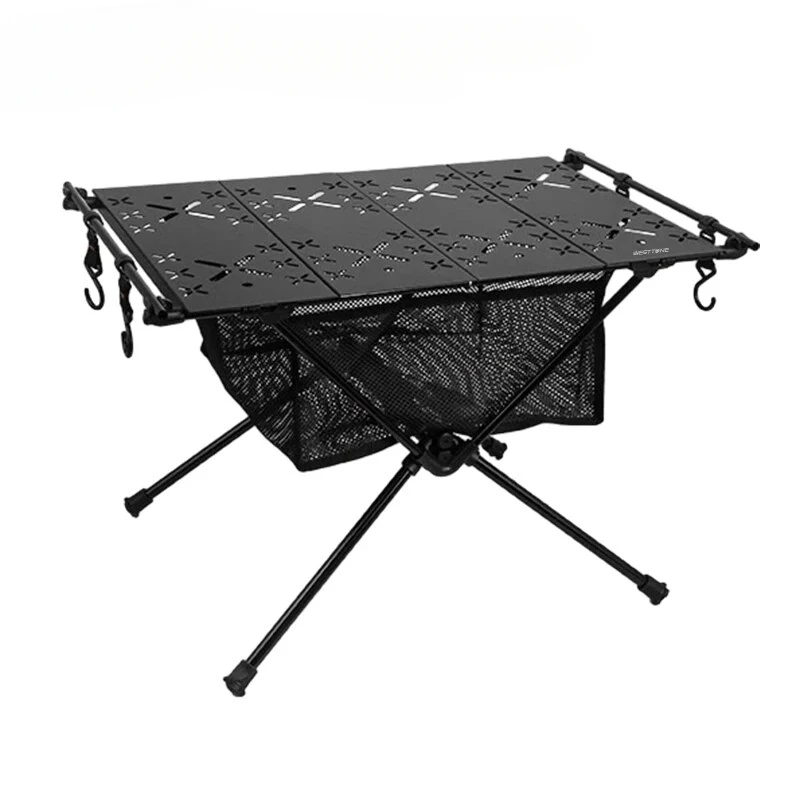 Camping Folding Table Portable Aluminum Alloy Lightweight Table with Accessories Multifunctional Outdoor Table