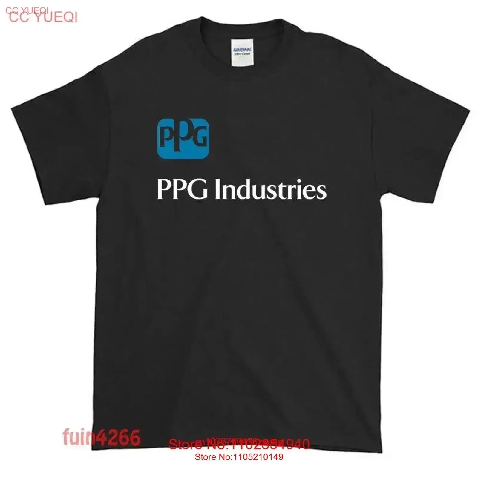 New Ppg Industries Logo T Shirt USA Size S XXL vintage Washed streetwear graphic Unisex Casual Stretched Breathable homme