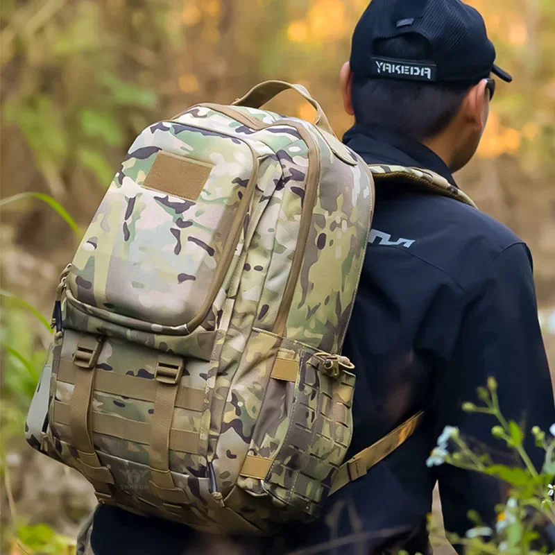 

YAKEDA Hunting Backpack Sports Backpack Outdoor Mountaineering Travel MOLLE Multifunctional External Tactical Backpack