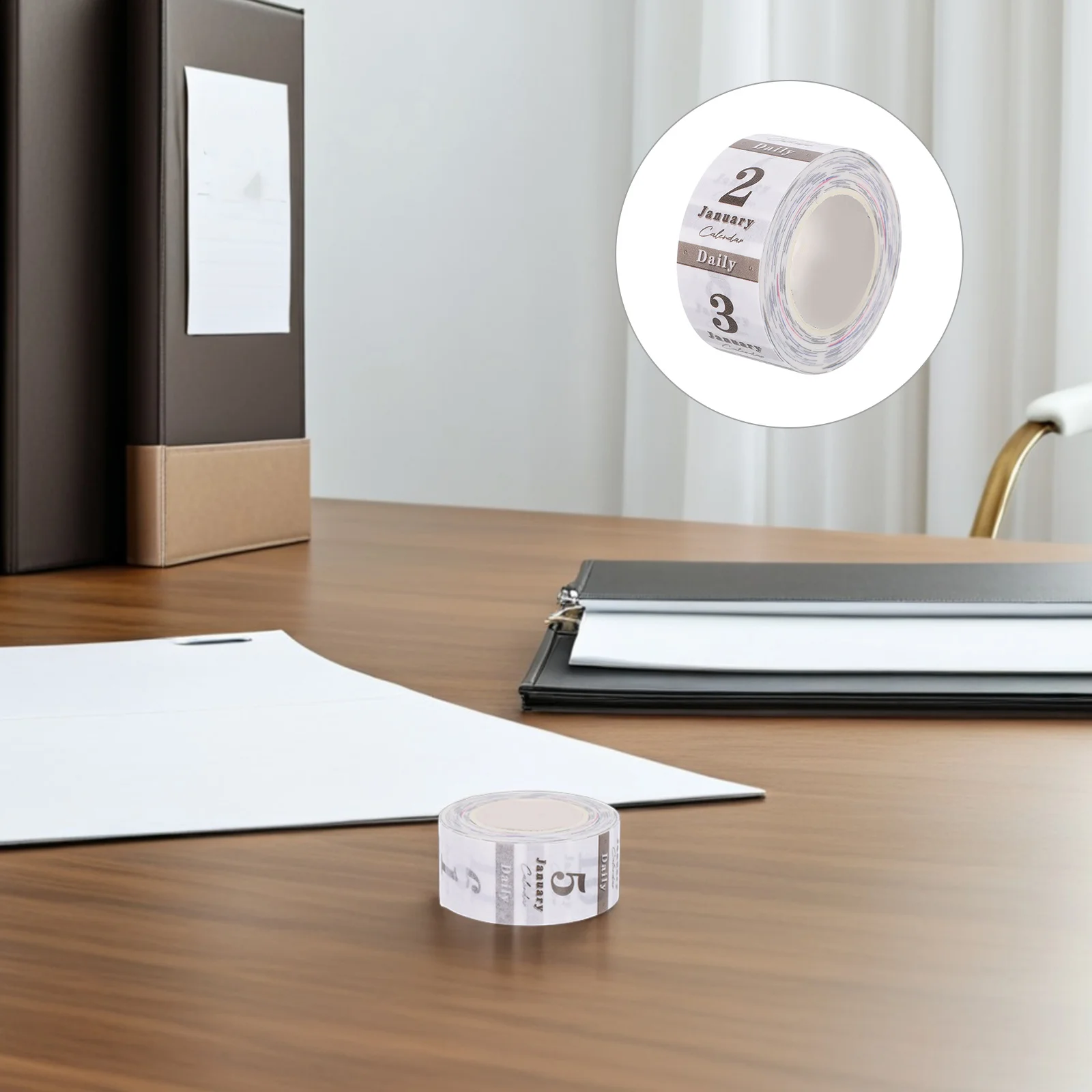 

1 Box 365 Day Planner Stickers Washi Paper Monthly Daily Calendar Labels Numbered Decorative Journal Scrapbooking Organization