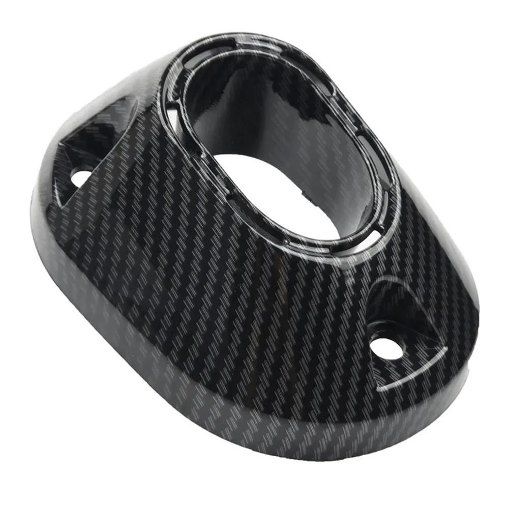 

Motorcycle Exhaust Tip Cover for Honda For PCX 160 ABS Material Carbon Fiber Style Exhaust Pipe Protection Trim