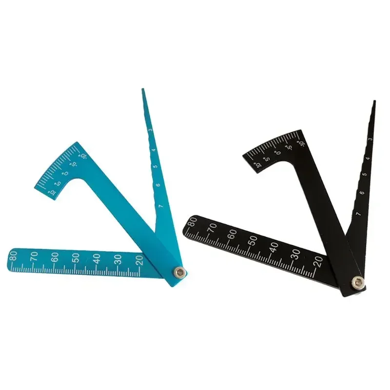 Pour RC 1/8 1/10 outil de réglage de voiture châssis Suspension roue cambrure jauge de hauteur de conduite