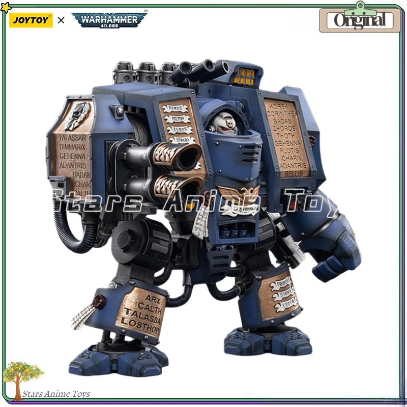 

JOYTOY Warhammer 40000 Space Marines Ultramarines Venerable Dreadnought 1/18 Action Fique Original