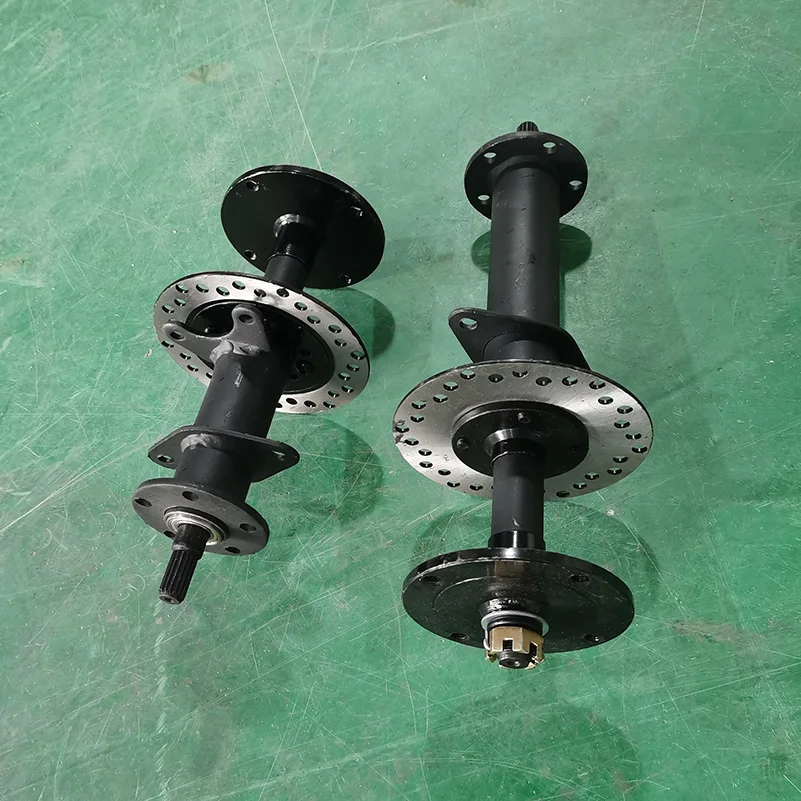 Electric Car Differential Shaft Drive Rear Axle Half Flange 16 Teeth for Citycoco Tricycle Accessories Parts