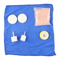 1set Windshield Glass Polishing Kit Car Windscreen Scratch Remover 50g Cerium Oxide Car Polishing Maintenance Tools