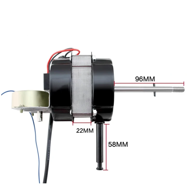 AC220V universal copper coil for motor remote-controlled fan motors / floor fans with 450mm long shafts and a voltage of 220V