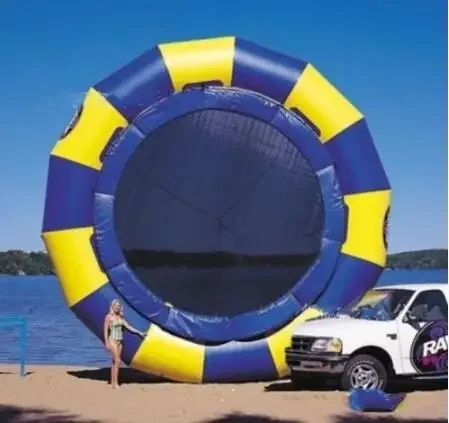 

5M Diameter Inflatable Water Trampoline Bounce Swim Platform Lake Toy Tech Equipment