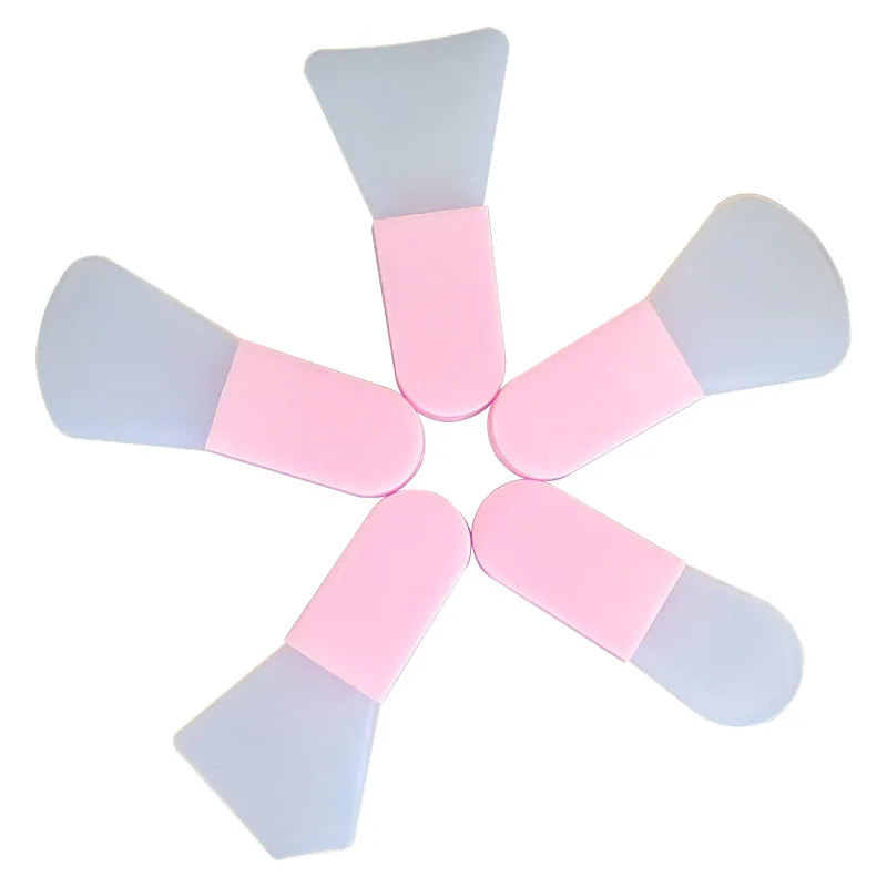 5 PC ซิลิโคน Face Mask แปรงบํารุงผิวหน้าแบบพกพา DIY ครีมโคลนผสมแปรงหน้ากากแต่งหน้าเครื่องมือความงาม