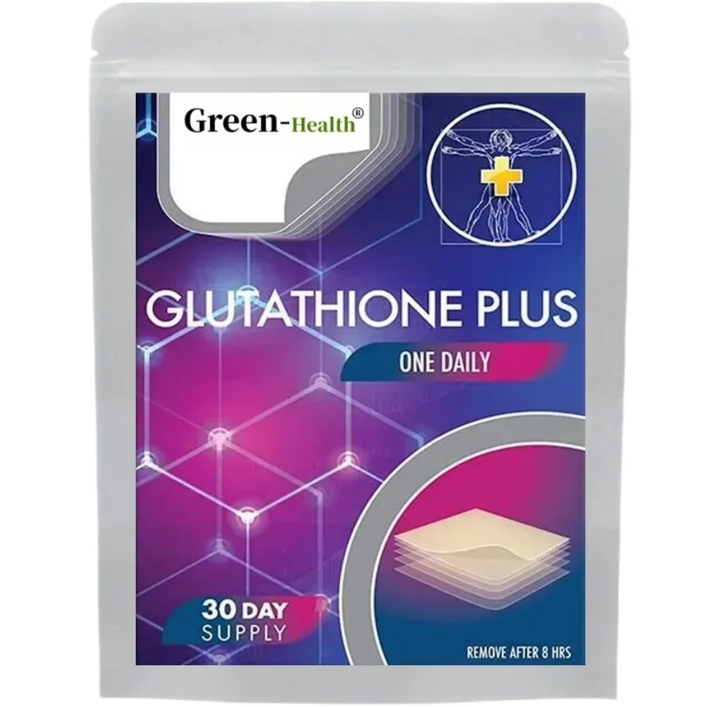 

Glutathione Plus Transdermal Patches Superior Absorption And Efficacy - 30 Patches 30 Days Supply