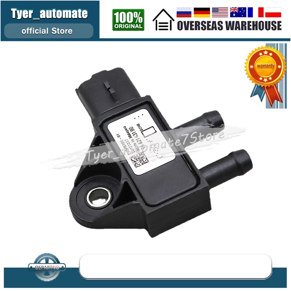 9662143180 Exhaust Differential Pressure Sensor DPF For CITROEN BERLINGO FIAT SCUDO LANCIA PHEDRA MINI PEUGEOT 208