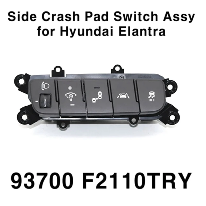 93700F2110 Blind Spot Detection Lane Keeping Vehicle Stability System Button Switch Accessories For Hyundai Elantra AD 2016-2018