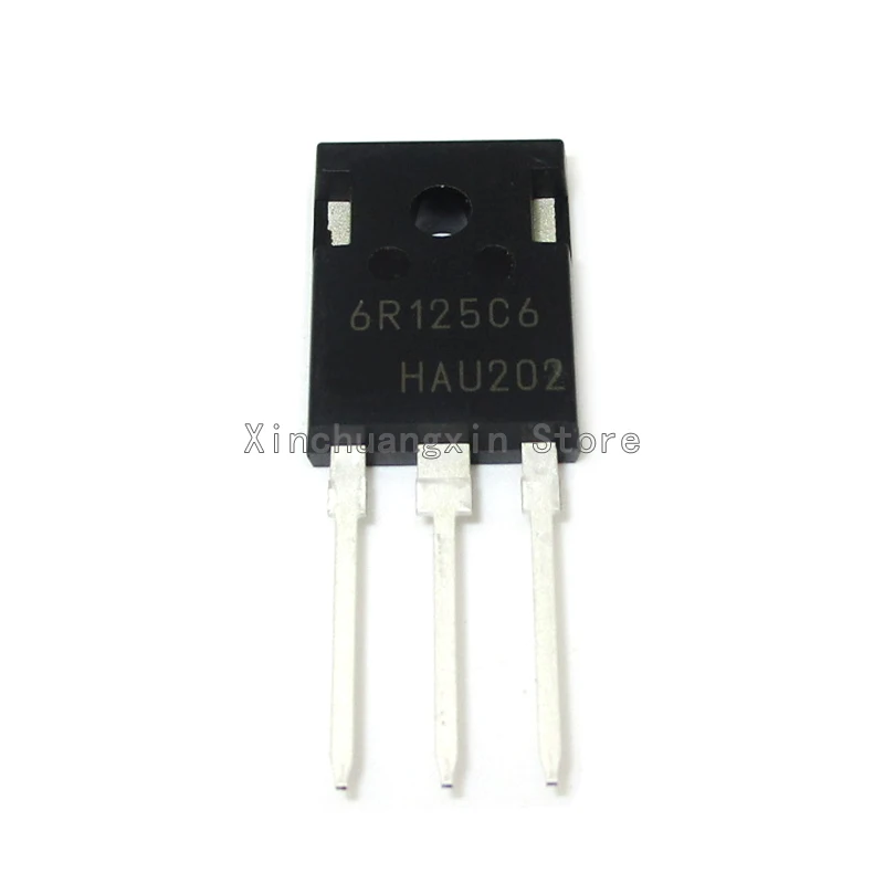 1Pcs 6R125C6 IPW60R125C6 TO-247-3 N-Channel 600V30A MOSFET Field Effect Triode