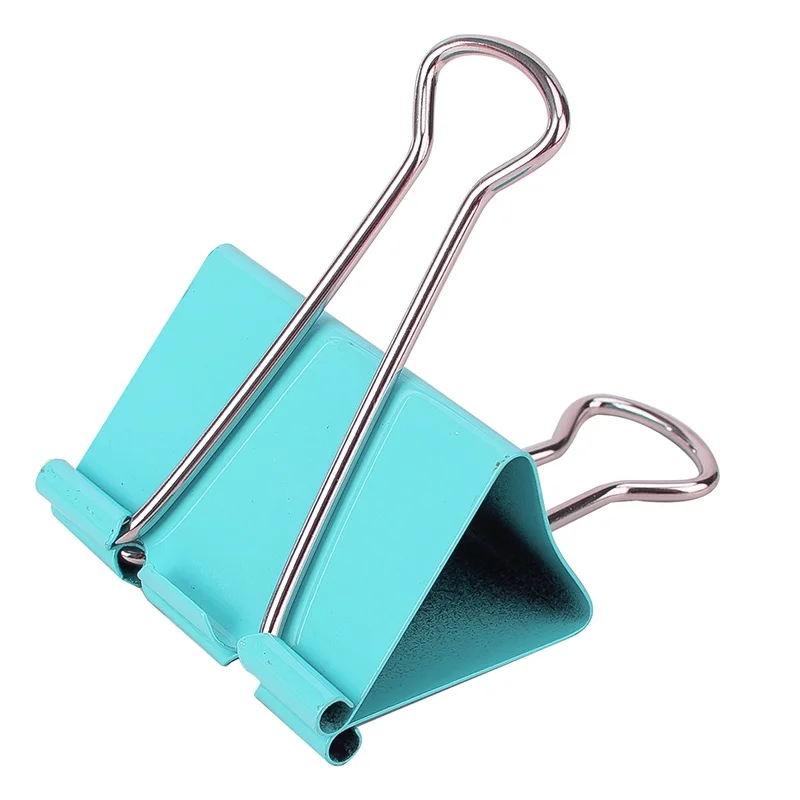 Deli 60/40/48 PCS/Box Effortless Binder Clip 4 Colors  Office School Supply E8556A E8555A E8554A