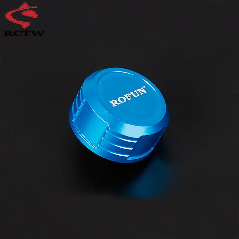 Hoge Kwaliteit CNC Metalen lekvrije Brandstoftank Cover voor 1/5 HPI ROFUN ROVAN BAJA Losi 5ive T KM X2 Rc Auto Olie Tanks Onderdelen