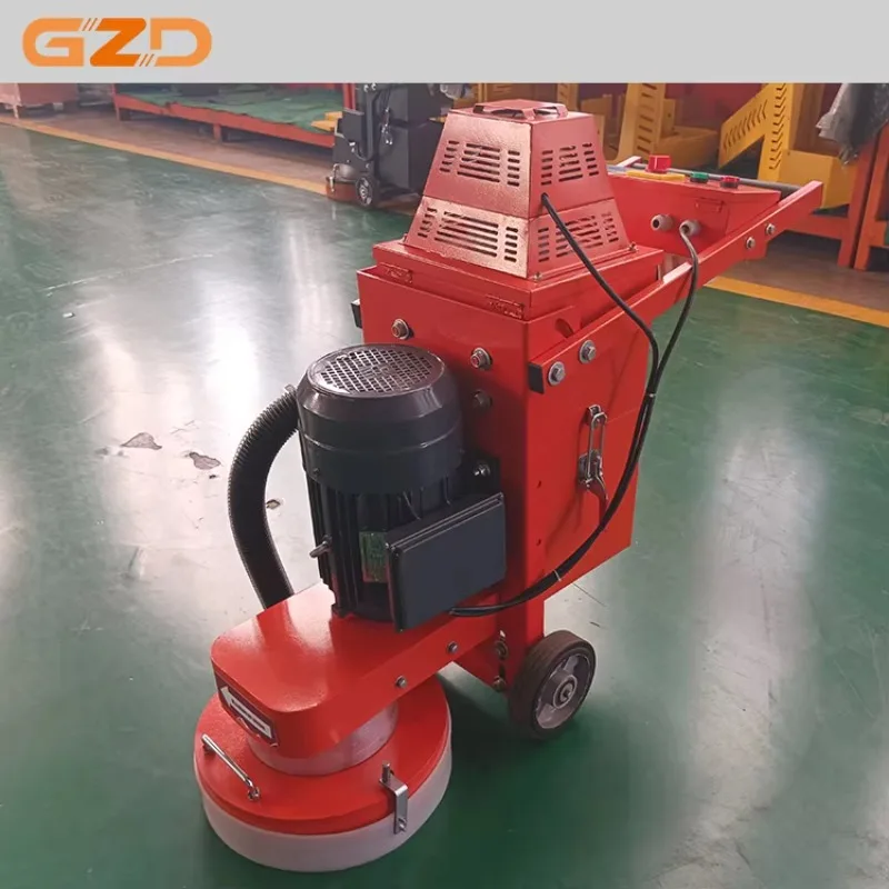 GZD Factory Sale Electric 110V 220V 380V Road Machine Diamond Epoxy Floor Grinding Concrete Grinder Machine