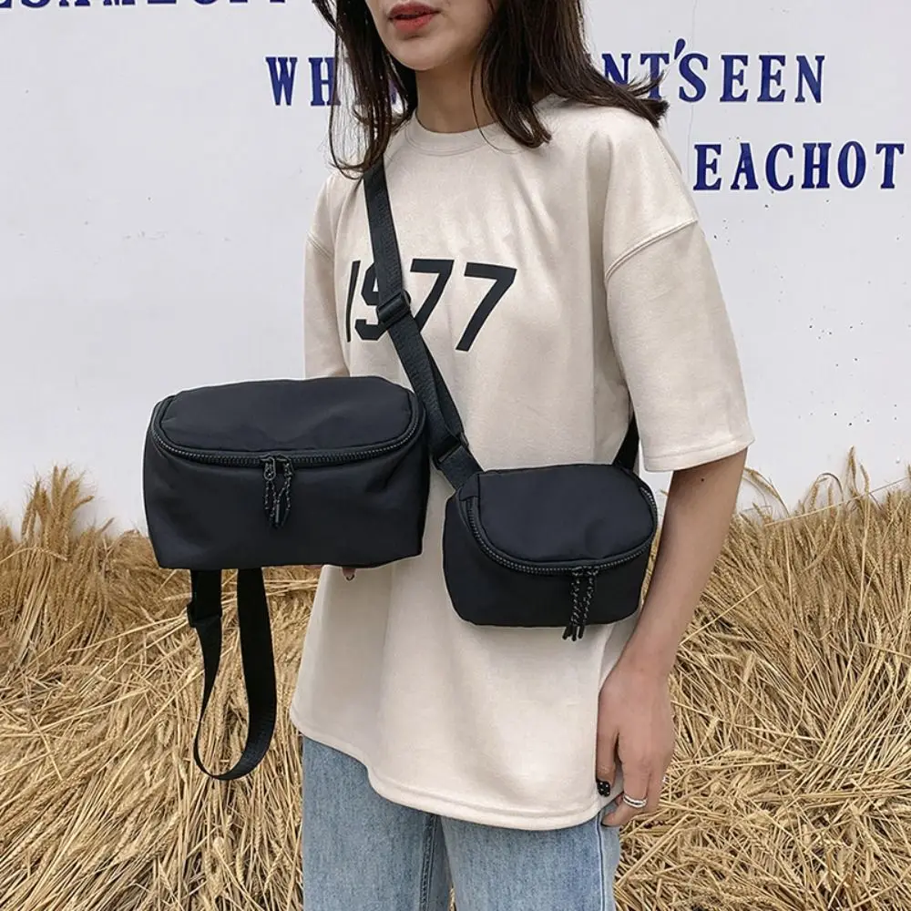 

Новая повседневная студенческая сумка-мессенджер, модная нейлоновая спортивная сумка через плечо, водонепроницаемая женская маленькая сумка