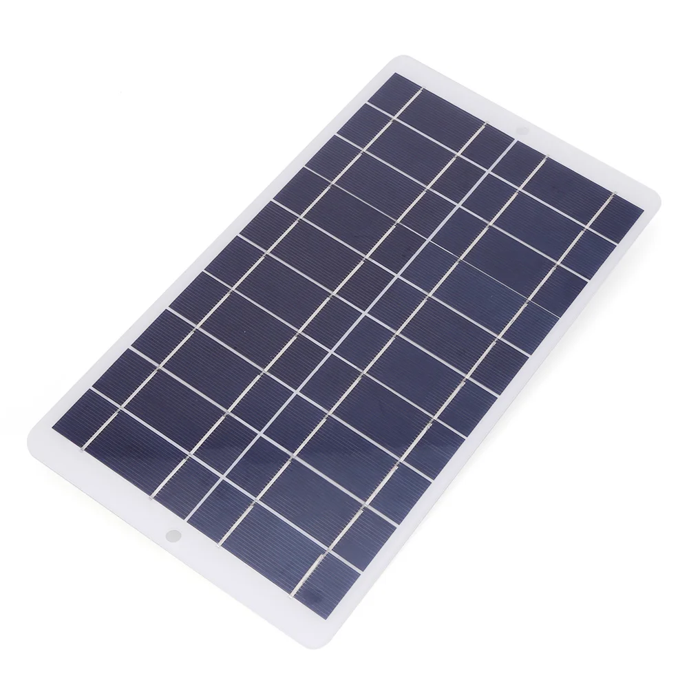 8W 5V Solar Panel Charger Waterproof 1600MA Solar Portable Charging Panel Type-C Output Scratchproof 3V-5V Mobile Phone Chargers