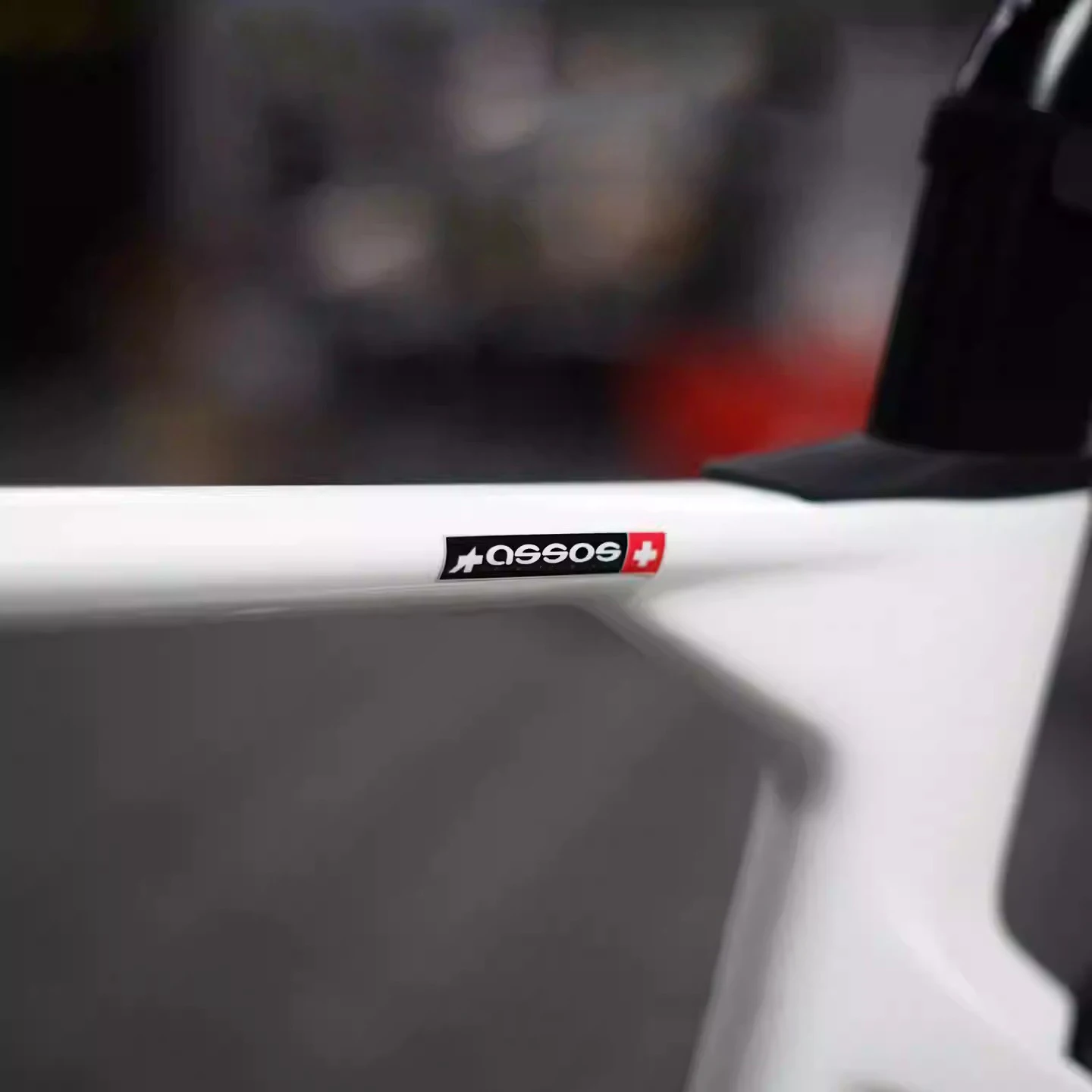 2x adesivi per auto adatti per nastro modificato simbolo ASSOS giro in bicicletta ciclismo applique da corsa per bici da strada