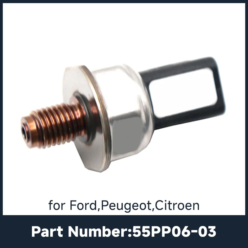55PP06-03 Common Rail Pressure Sensor For Ford Mondeo Focus Peugeot 307 407 Citroen C4 C5 Volvo S40 C30 New 1920GW 9658227880