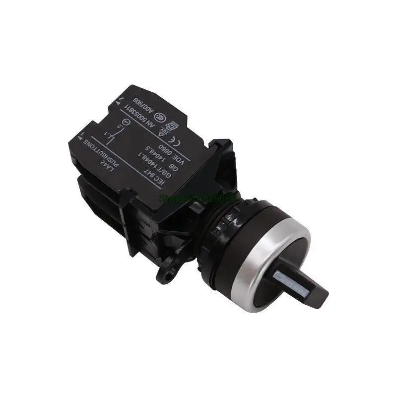 손잡이 잠금 스위치 LA42-11 X/2 핸들 푸시 단추 스위치, 22mm LA42-11X 2, 5 개