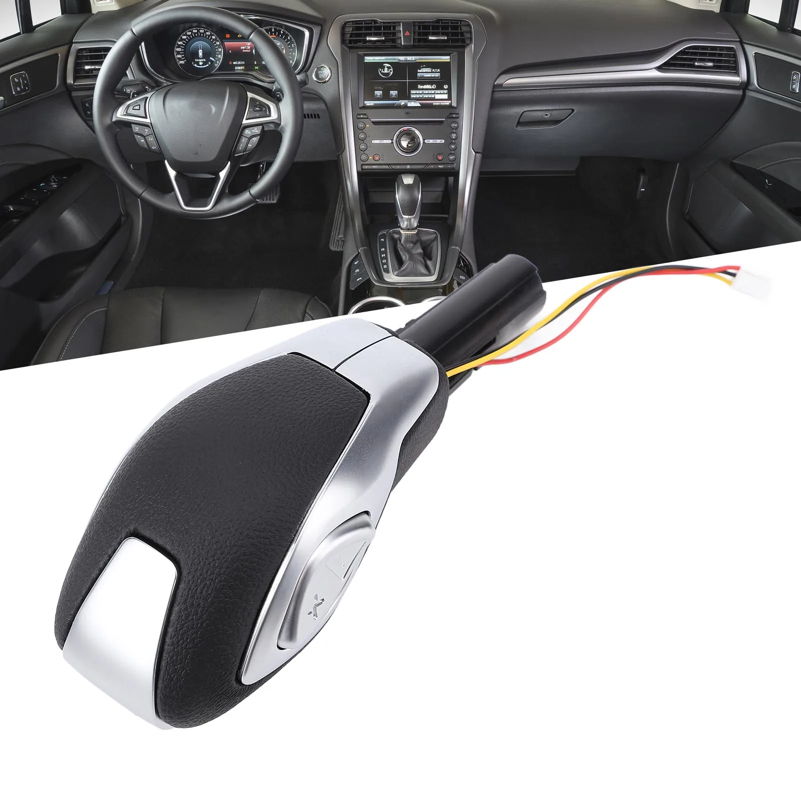 

Ручка автоматического переключения передач, ручка переключения передач автомобиля, ручка 7213 EA, замена рычага переключения передач для Fusion 2013-2016, матовый черный DG9Z7213 AA