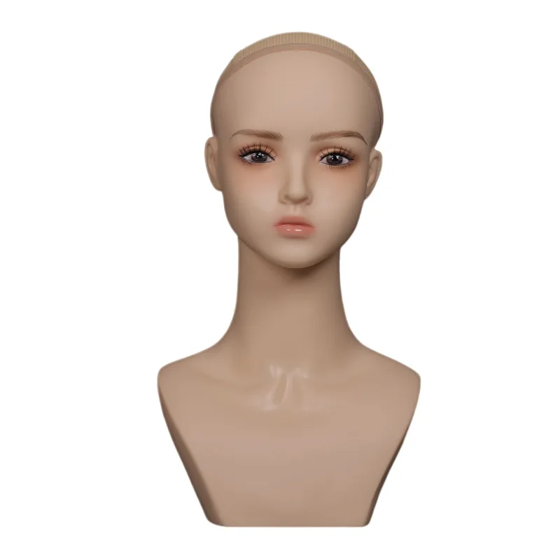 New Female Mannequin Head For Wigs Realistic Dummy Head To Put Wigs Small Lips Doll Head Korean Style Fursuit Head Base Wig Head