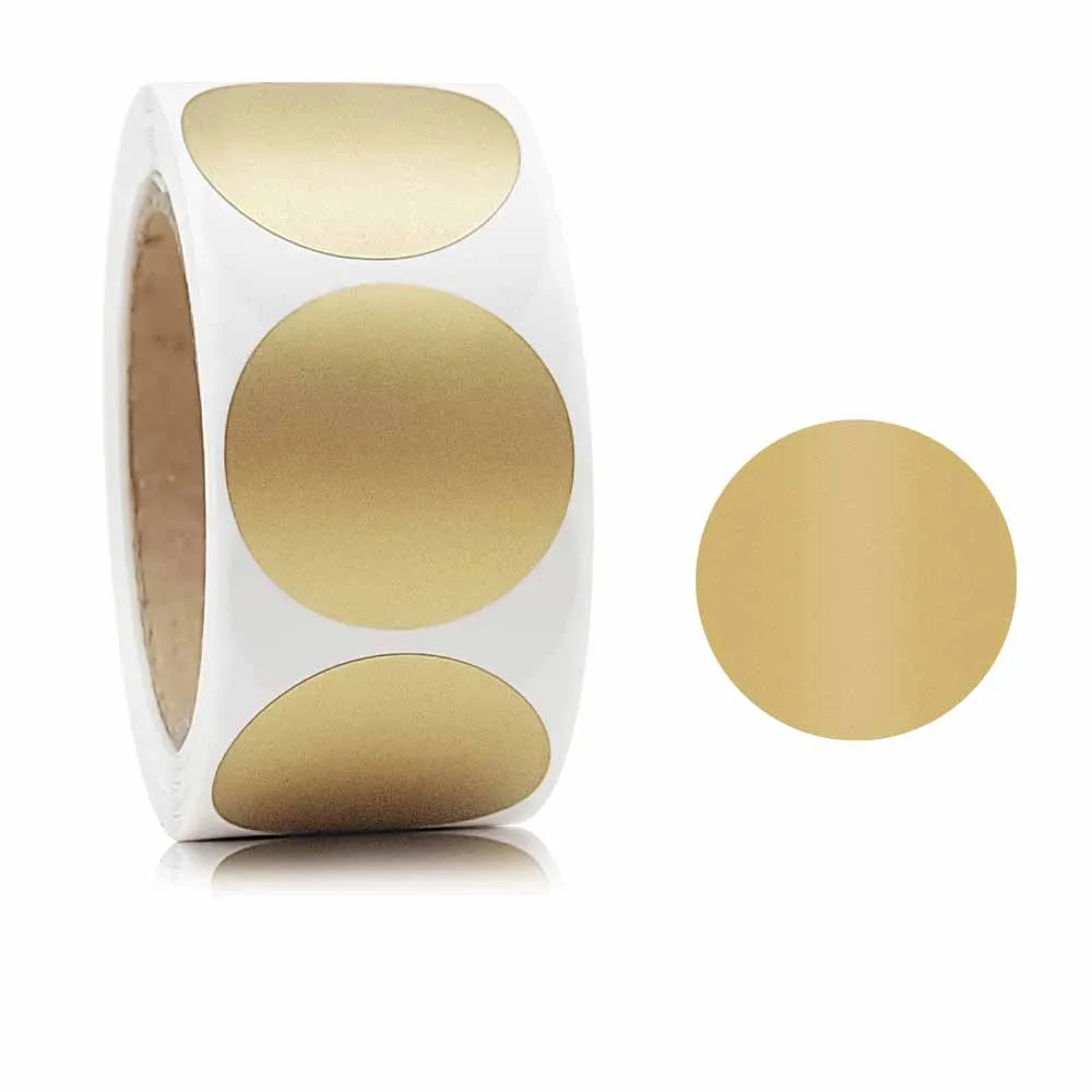 300 Stuks/Roll Waterdichte Coating Kras Sticker 2.5 Cm/1.0 Inch Perfect Voor Promotie Loterij Spel Verborgen Informatie Funning leren