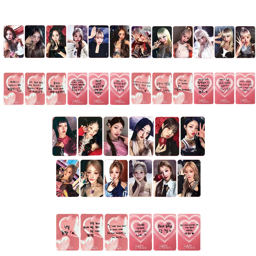 

KPOP KISS OF LIFE Member Personal LOMO Cards MIDAS TOUCH Album Photo Card JULIE NATTY BELLE HANEUL Fans Collection Gift
