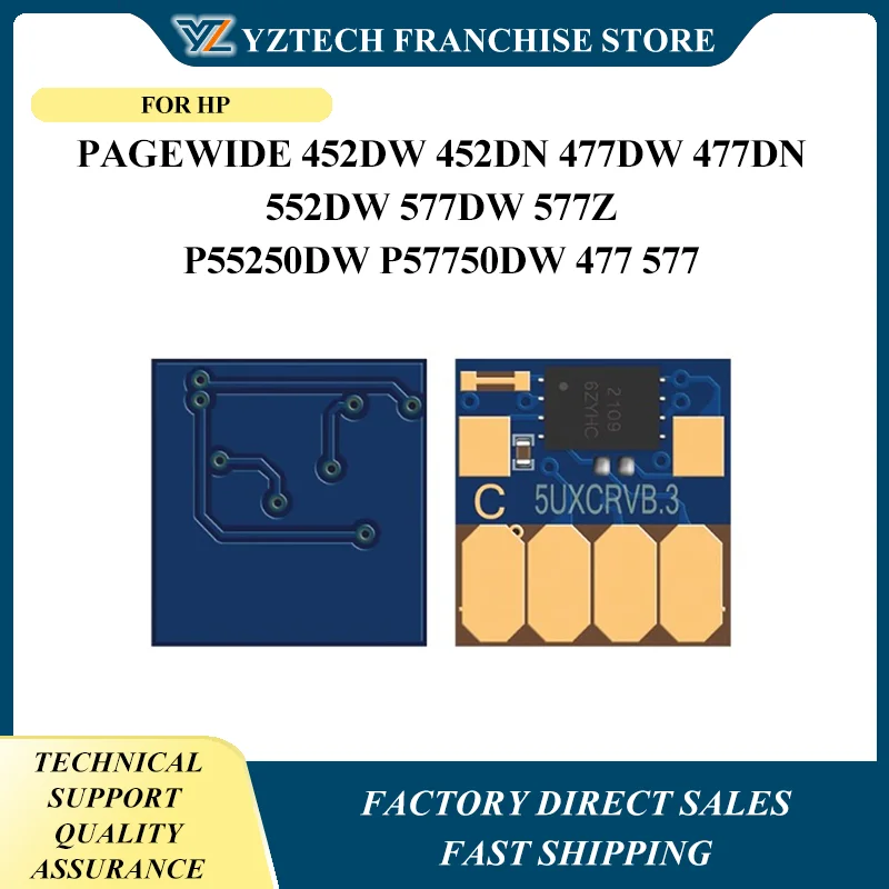 

975 974XL постоянный чип принтера ARC для HP PageWide 452dw 452dn 477dw 477dn 552dw 577dw 577z P55250dw P57750dw 477 577