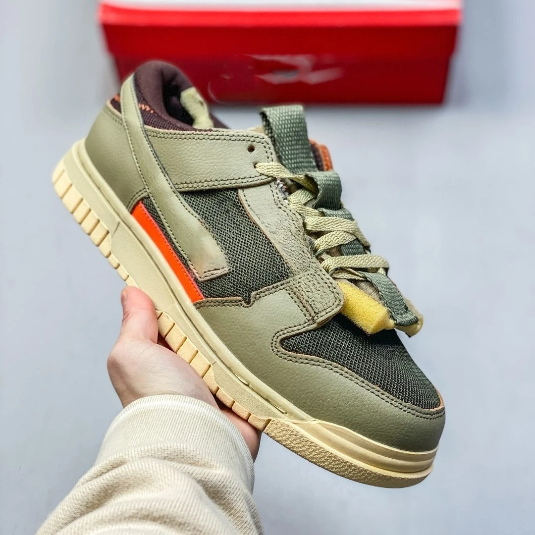 أحذية رياضية كاجوال شبكية من الجلد، أحذية رياضية كاجوال منخفضة الارتفاع وخفيفة الوزن ومريحة ومتعددة الاستخدامات #2