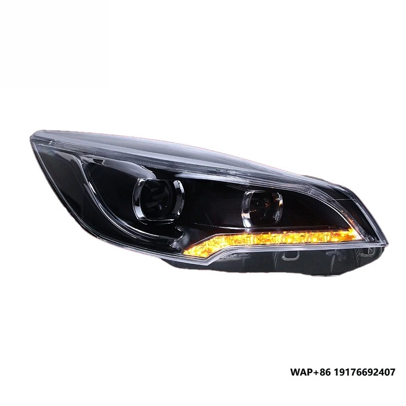 

LED Headlight for Ford KUGA MK2 Halogen Head Lamp Upgrade LED 2013 2014 2015 2016 12V Auto Parts Front Light Projectors