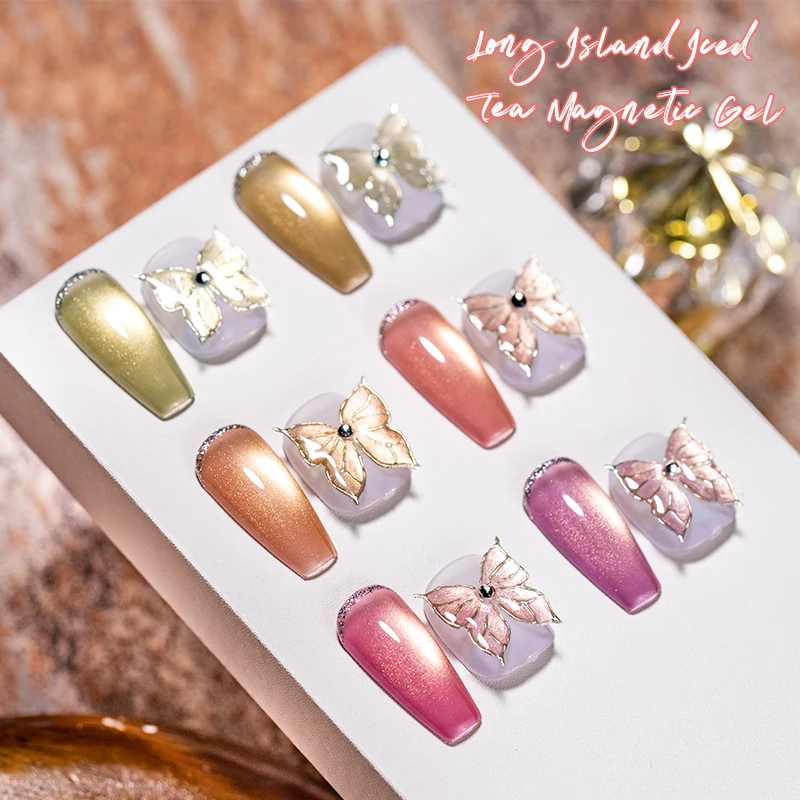 

4/7/9pc French Style Magnetic Nail Gel Set DIY Nail Art Manicure Varnish for Beginners Quick Dry UV/LED Soak Off Gel Polish