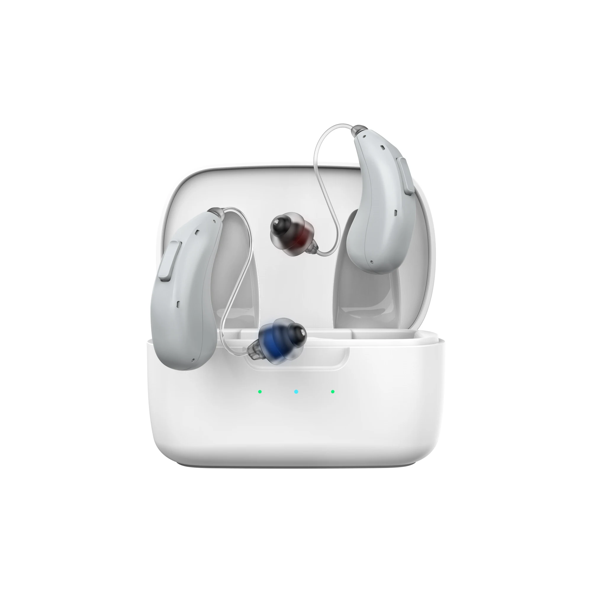 

32 Channels Digital Programmable RIC Rechargeable Hearing Aids For Noise Reduction Tinnitus Masker APP Fitting For Elderly