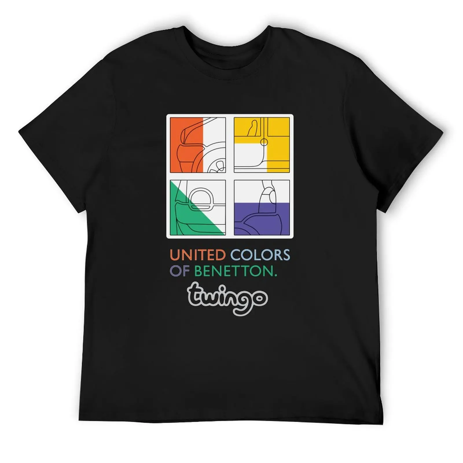 Twingo Benetton T-Shirt designer shirts custom t shirt oversized t shirt plain t shirts men