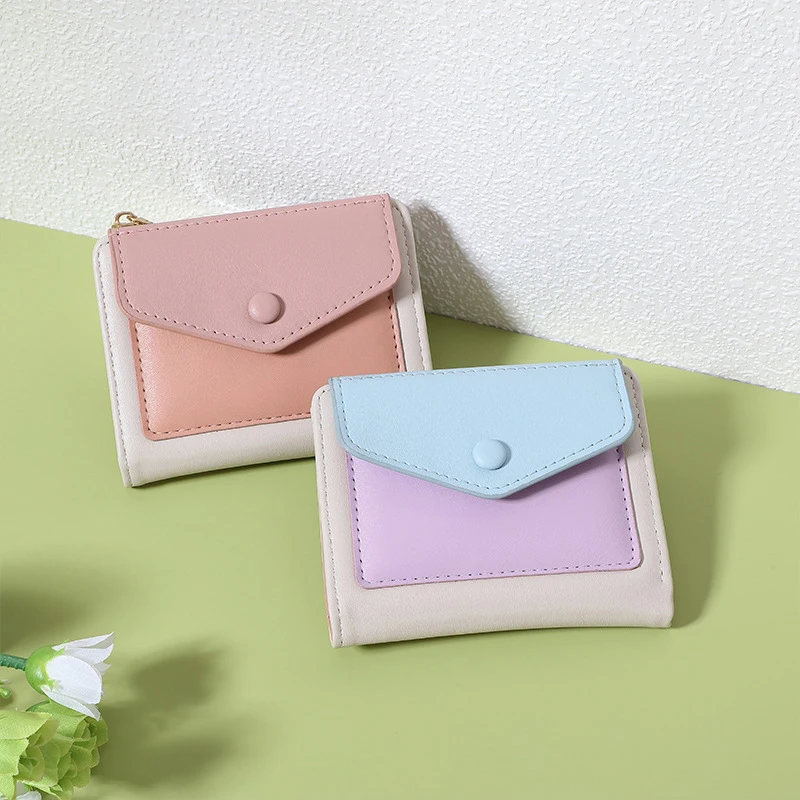 Dompet wanita, dompet wanita Korea ritsleting multifungsi kapasitas besar dompet koin