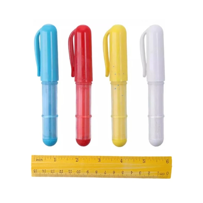 

4/5 Pcs Fabric Marker Pen Pen-shaped Tailor Chalk Fabric Chalk Markers for Craft