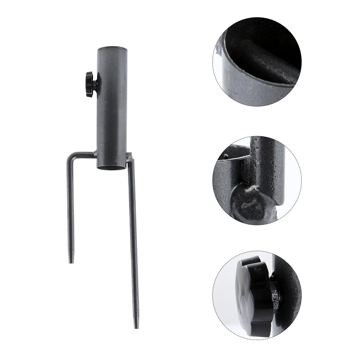 Beach Umbrella Holder Stand Outdoor Beach Umbrella Sunshade Ground Plug For Grass Ground Tricycle Umbrella Auger Stake Anchor