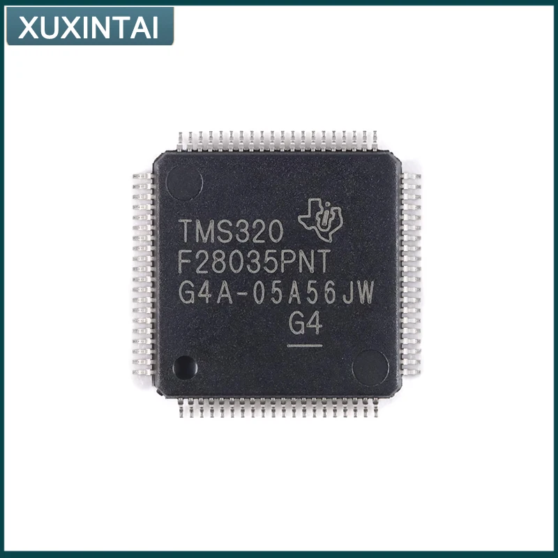 5Pcs/Lot  New Original  TMS320F28035PNT TMS320F LQFP-80  Microcontroller IC 32-Bit Single-Core 60MHz 128KB (64K x 16)