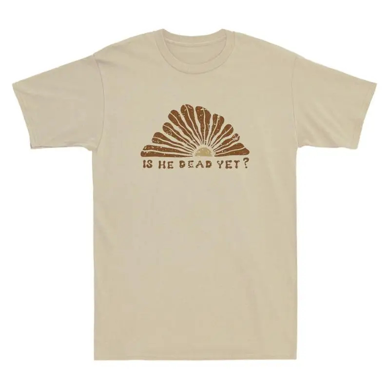 Футболка Is He Dead YeT, забавная шутка, кляп, анти-тре, поговорка в стиле ретро, мужская Футболка Is He Dead YeT, забавная шутка, кляп, анти-тре, поговорка в стиле ретро, мужская