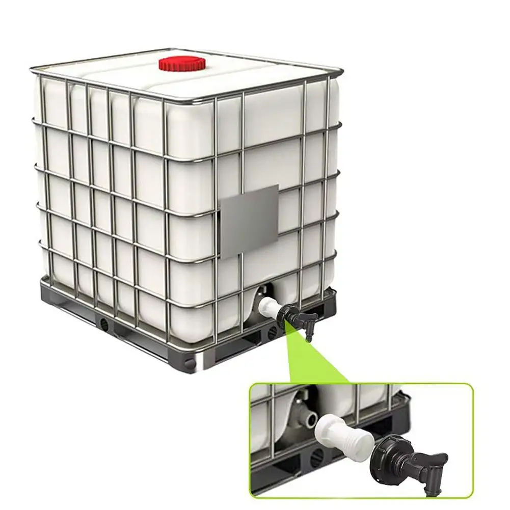 IBC Ton Extension Joint Plastic Joint Dust Drain Tube Discharge Extension High Quality Rainwater Tank Adapter 2026 New