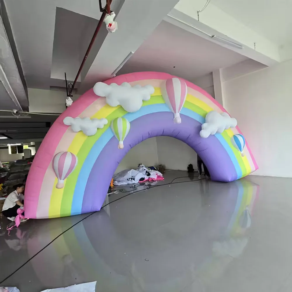 

Inflatable arches with blowers, Christmas festival decorations, outdoor square, shopping mall and stage decoration props