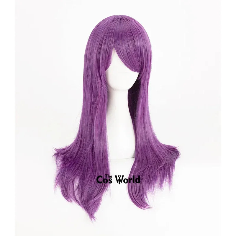 

zizi 2025 Tokyo Ghoul Kamishiro Rize 60cm Long Straight Anime Cosplay Wigs Fiber Heat Resistant Synthetic Hair + Wig Cap